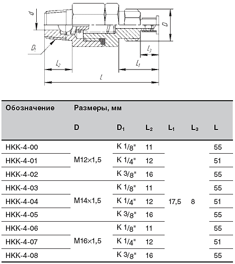 Схема Клапана НКК-4