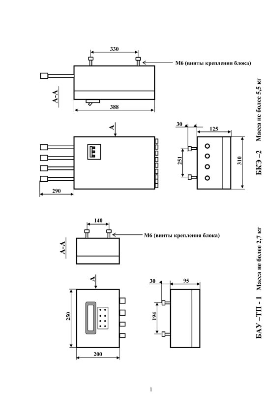 Схема Блока коммутационных элементов БКЭ-2